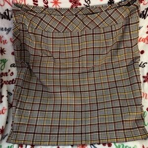 Cato Plaid Skirt with Yellow and Red Accents PLUS SIZE 2X NWT